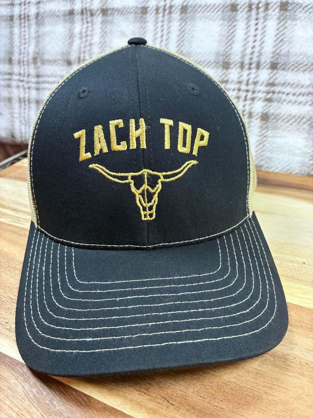Richardson Zach Top Trucker Hat Model 112 Adjustable Mesh Snapback